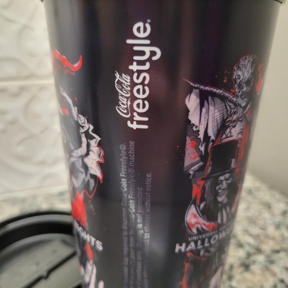 Universal Orlando 2021 Halloween Horror Nights Coca Cola Freestyle Cup - Picture 5 of 7